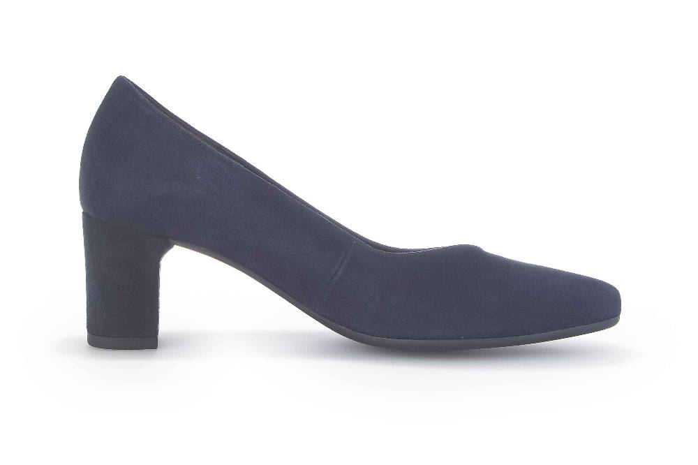 Gabor Comfort Pumps In Übergrößen Blau 22.152.46 Große Damenschuhe