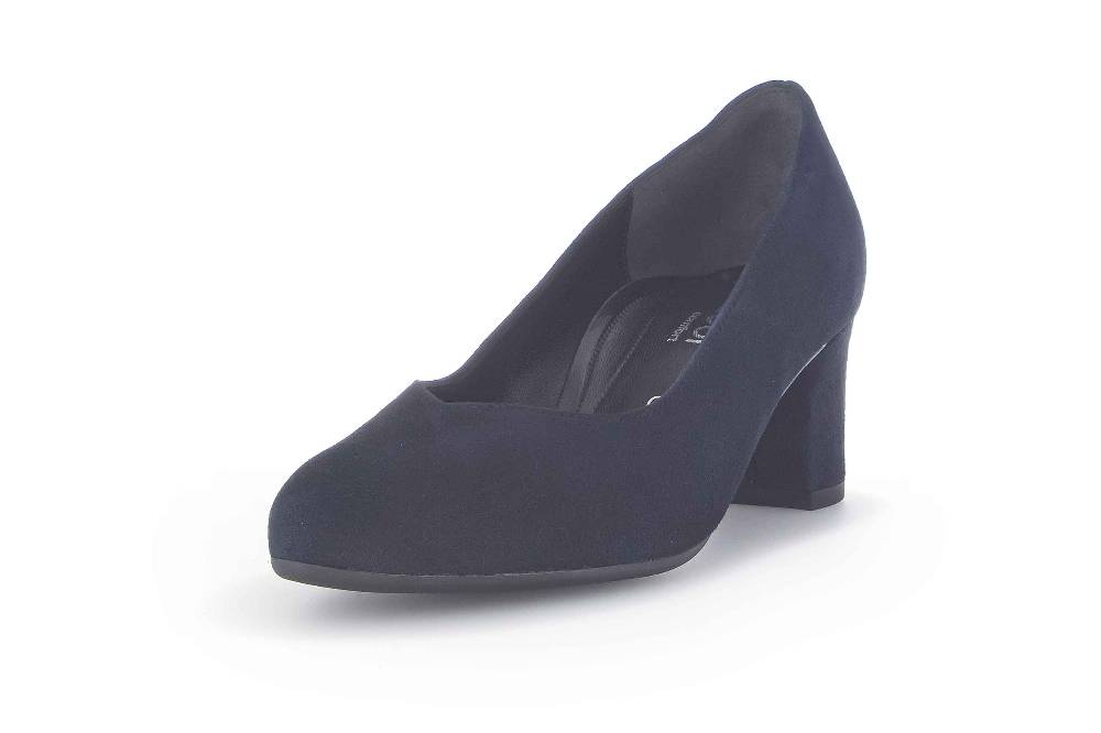 Gabor Comfort Pumps In Übergrößen Blau 22.152.46 Große Damenschuhe