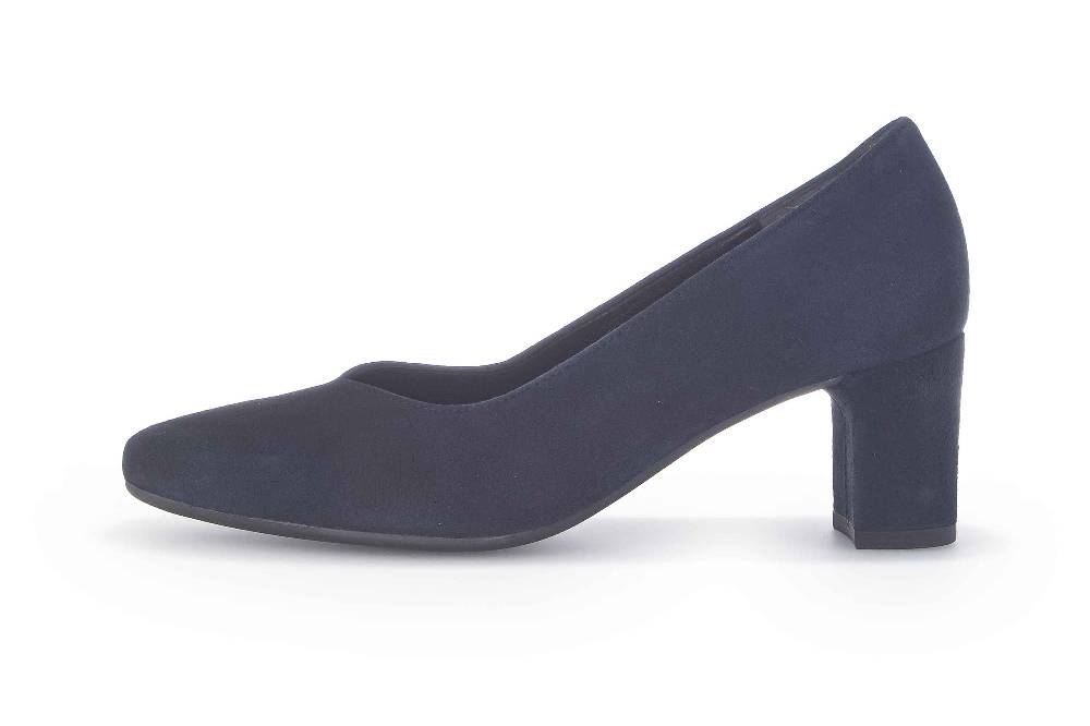 Gabor Comfort Pumps in Übergrößen Blau 22.152.46 große Damenschuhe