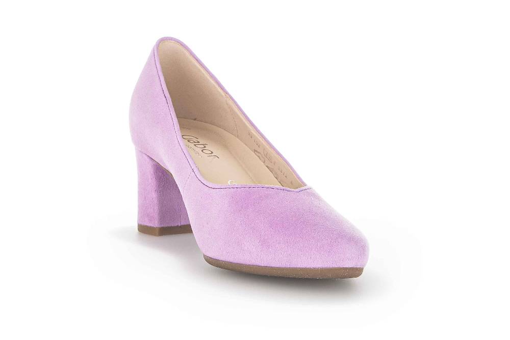 Gabor Comfort Pumps In Übergrößen Lila 22.152.49 Große Damenschuhe