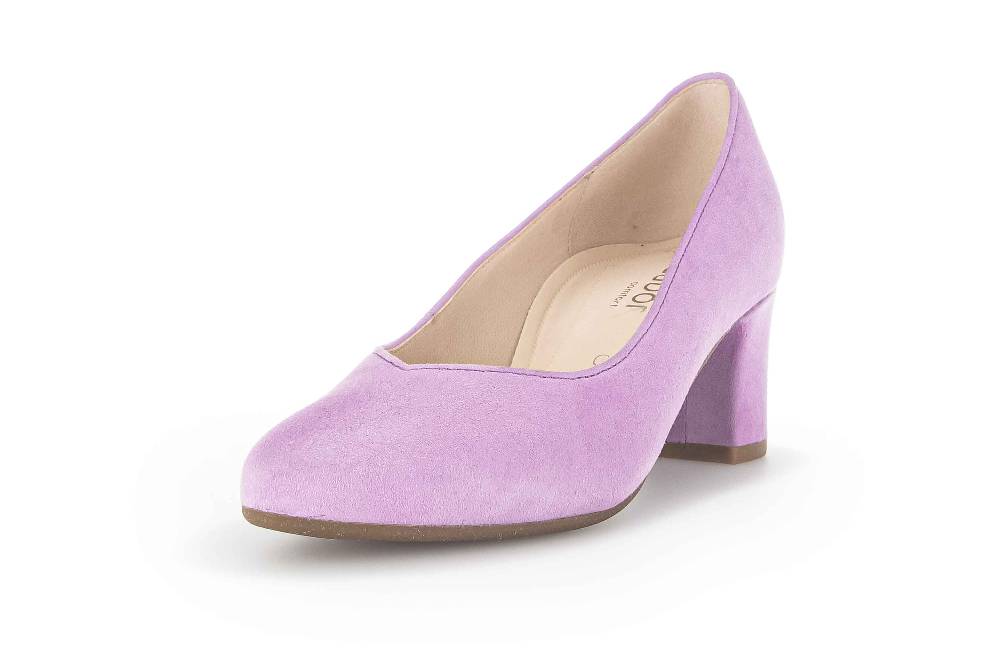 Gabor Comfort Pumps In Übergrößen Lila 22.152.49 Große Damenschuhe