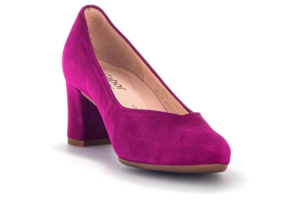 Gabor Comfort Pumps In Übergrößen Pink 32.152.28 Große Damenschuhe