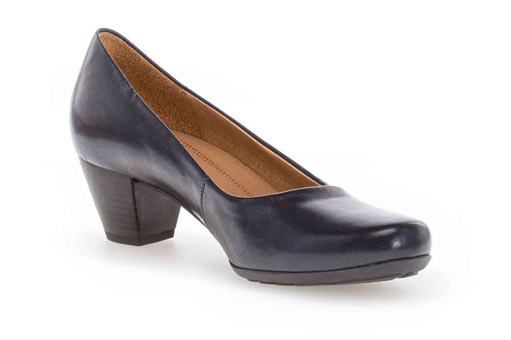 Gabor Comfort Pumps In Übergrößen Schwarz 02.120.26 Große Damenschuhe