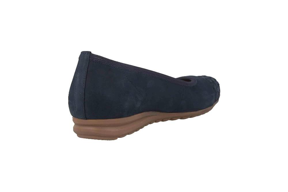 Gabor Comfort Sport Ballerinas In Übergrößen Blau 62.623.36 Große Damenschuhe