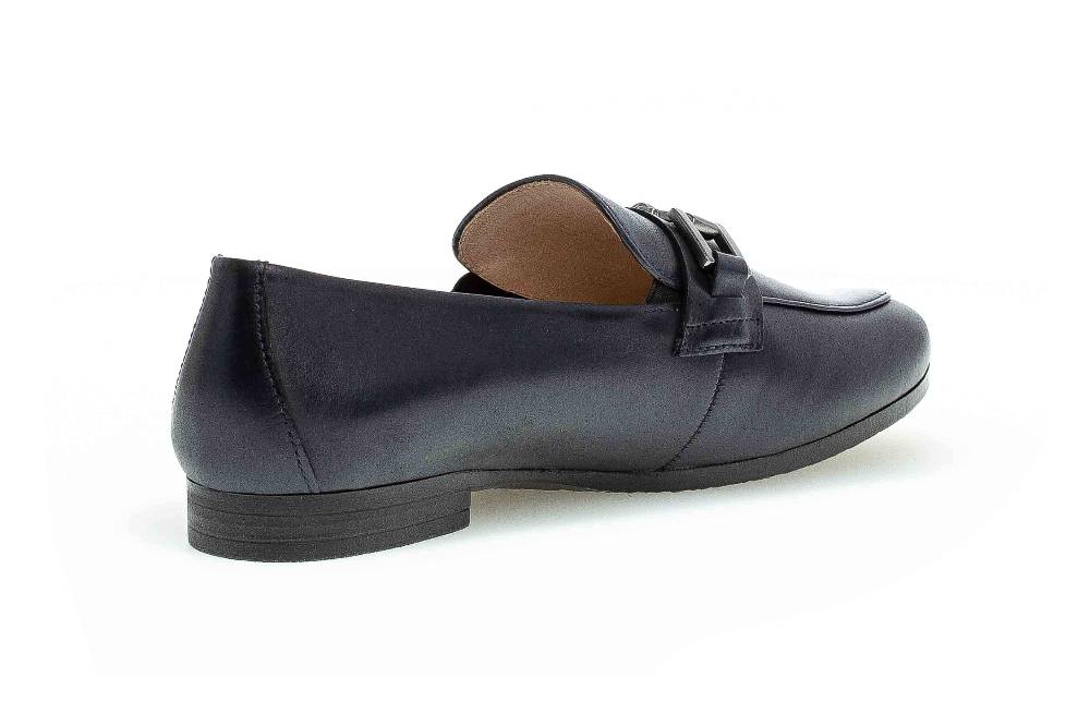 Gabor Comfort Sport Slipper In Übergrößen Blau 62.432.56 Große Damenschuhe