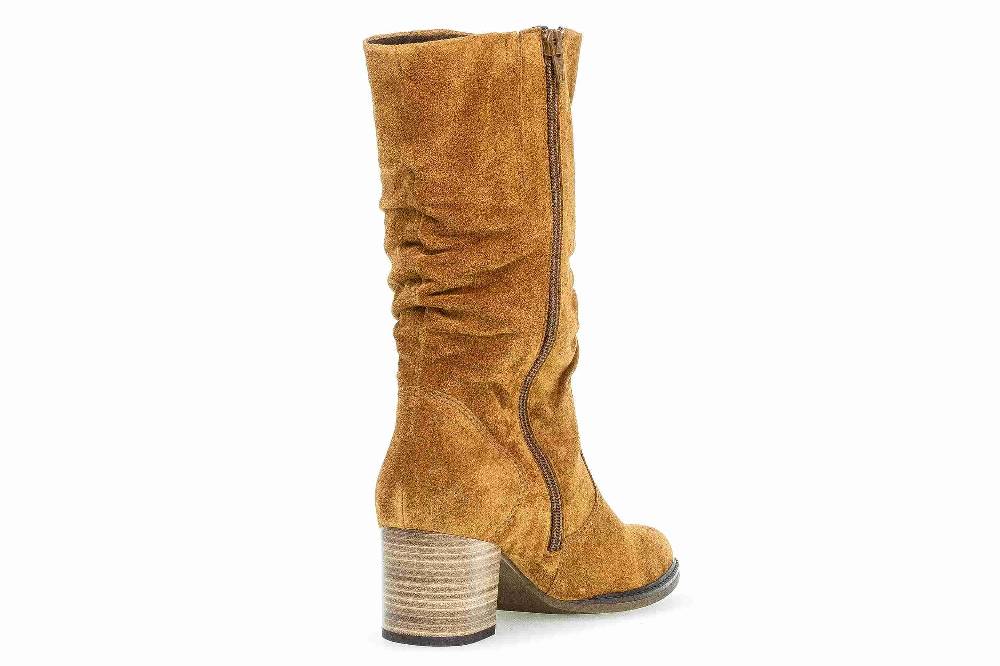 Gabor Comfort Sport Stiefel In Übergrößen Beige 52.894.33 Große Damenschuhe
