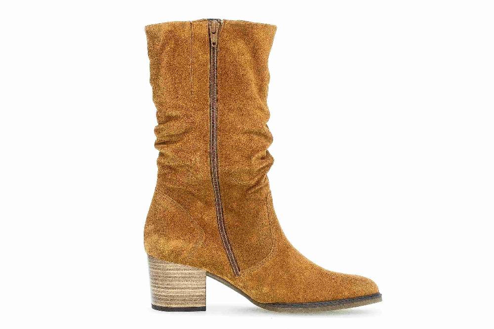 Gabor Comfort Sport Stiefel In Übergrößen Beige 52.894.33 Große Damenschuhe