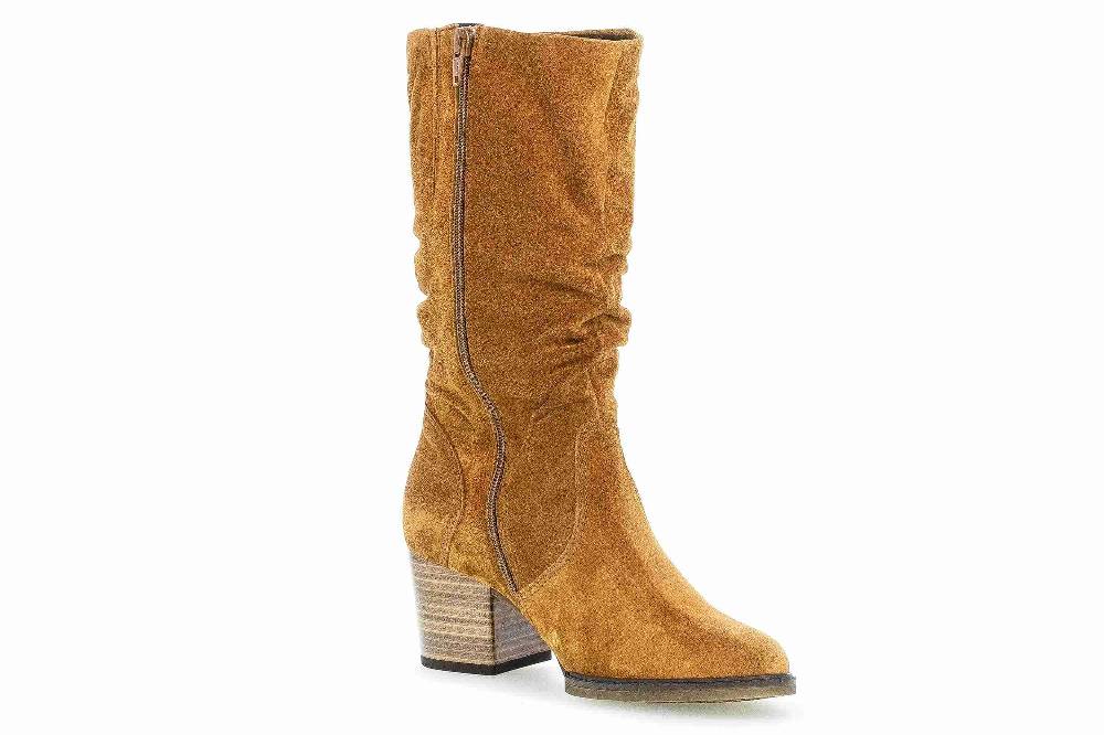Gabor Comfort Sport Stiefel In Übergrößen Beige 52.894.33 Große Damenschuhe