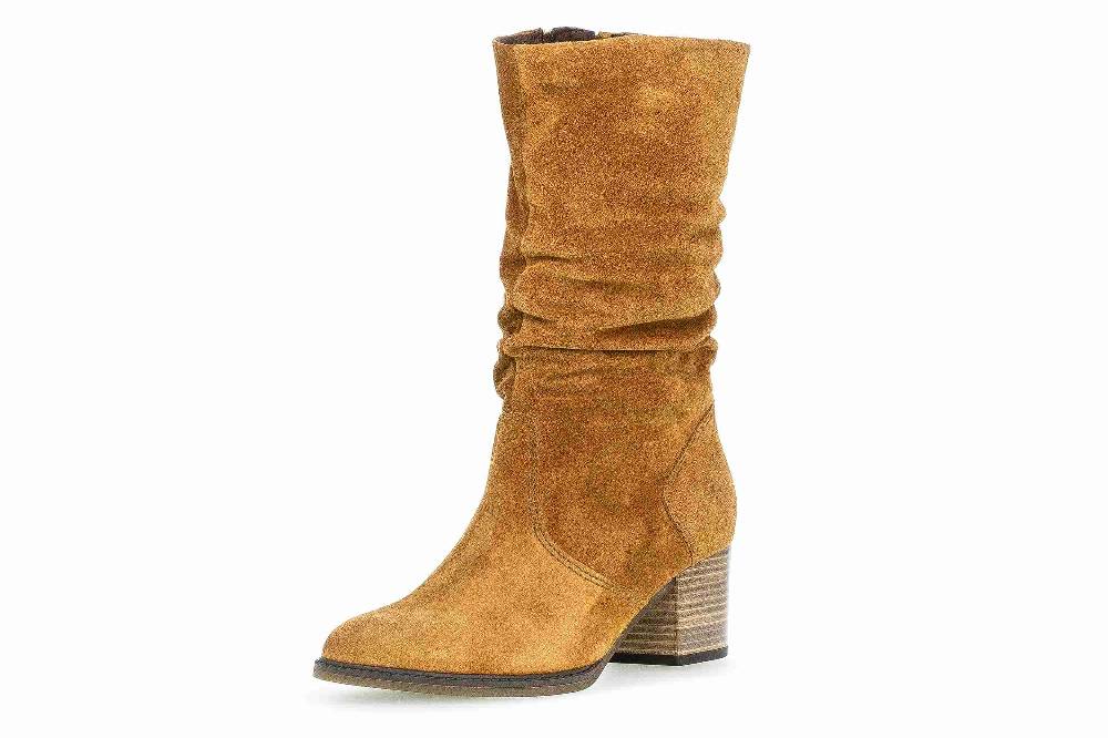 Gabor Comfort Sport Stiefel In Übergrößen Beige 52.894.33 Große Damenschuhe