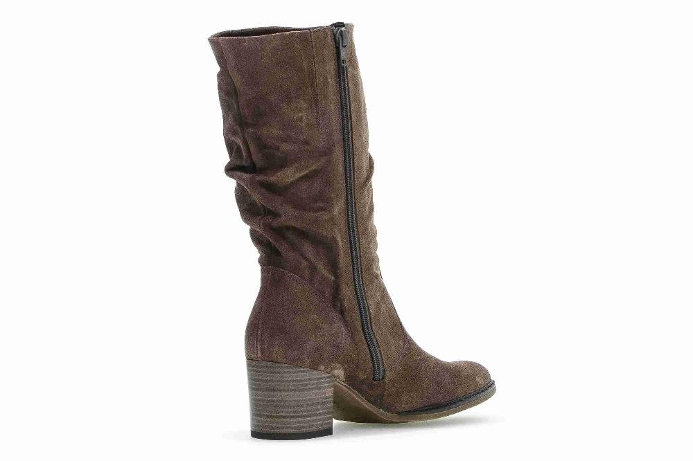 Gabor Comfort Sport Stiefel In Übergrößen Braun 52.894.30 Große Damenschuhe
