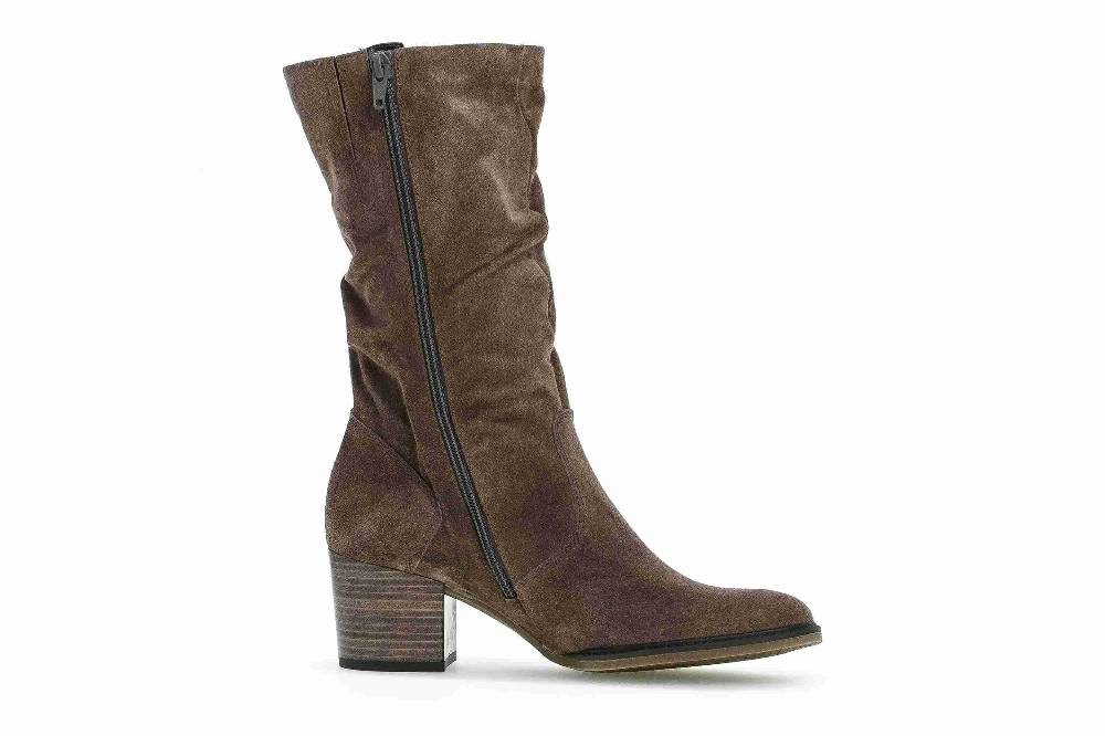 Gabor Comfort Sport Stiefel In Übergrößen Braun 52.894.30 Große Damenschuhe