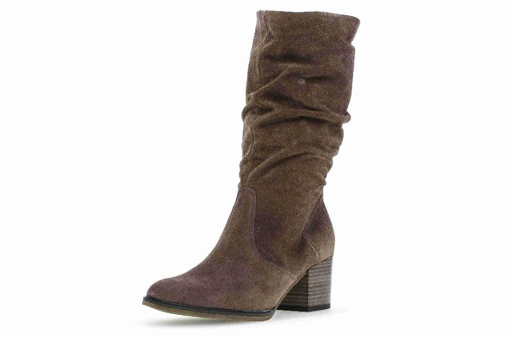 Gabor Comfort Sport Stiefel In Übergrößen Braun 52.894.30 Große Damenschuhe