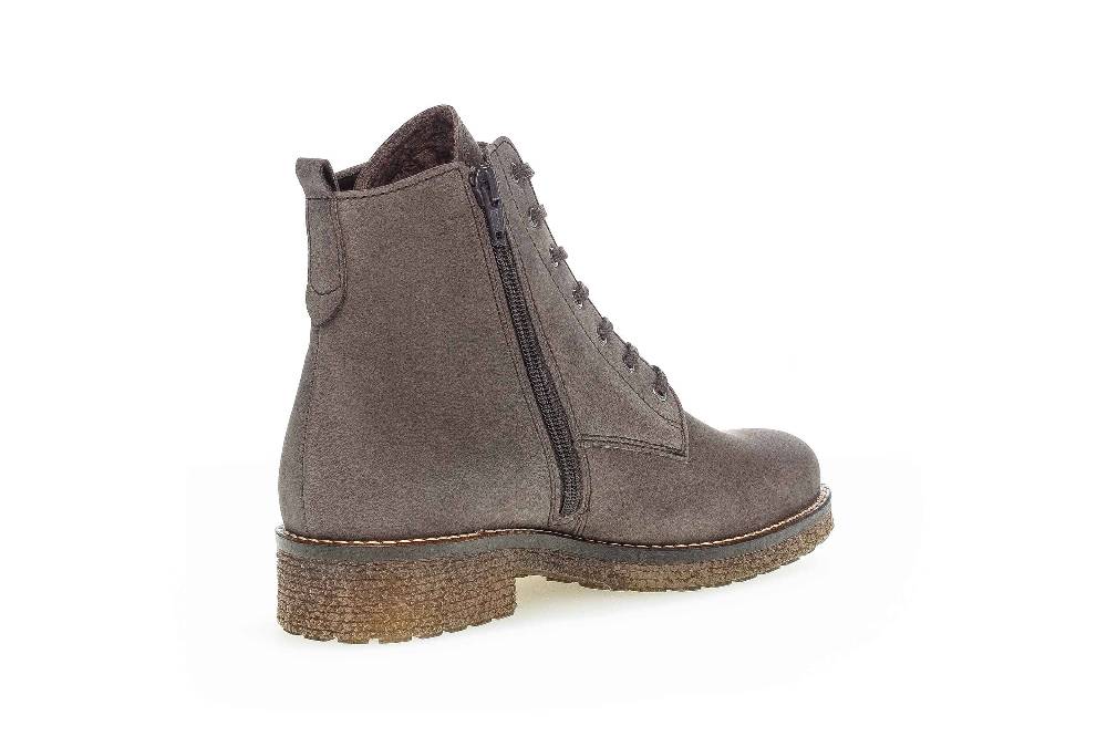 Gabor Comfort Sport Stiefel In Übergrößen Braun 72.706.25 Große Damenschuhe