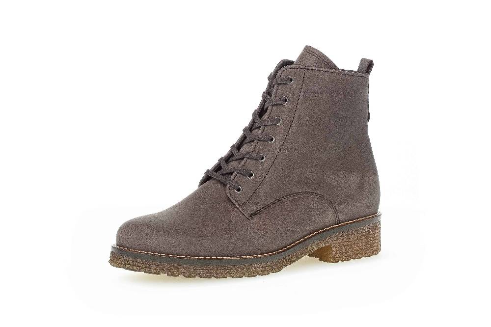 Gabor Comfort Sport Stiefel In Übergrößen Braun 72.706.25 Große Damenschuhe