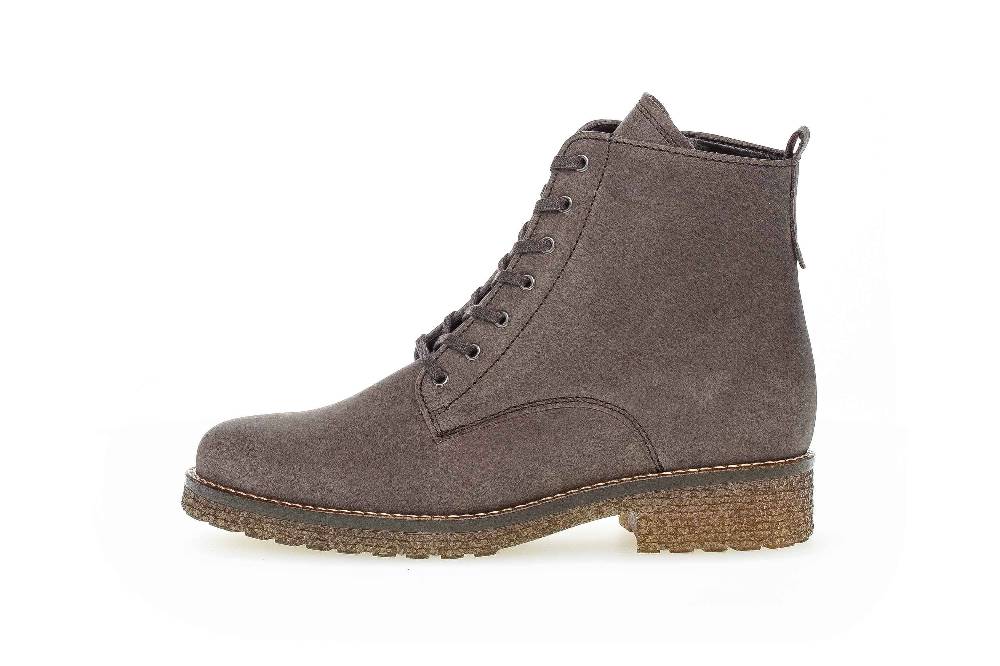 Gabor Comfort Sport Stiefel in Übergrößen Braun 72.706.25 große Damenschuhe