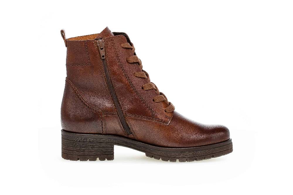 Gabor Comfort Sport Stiefeletten In Übergrößen Braun 72.095.55 Große Damenschuhe