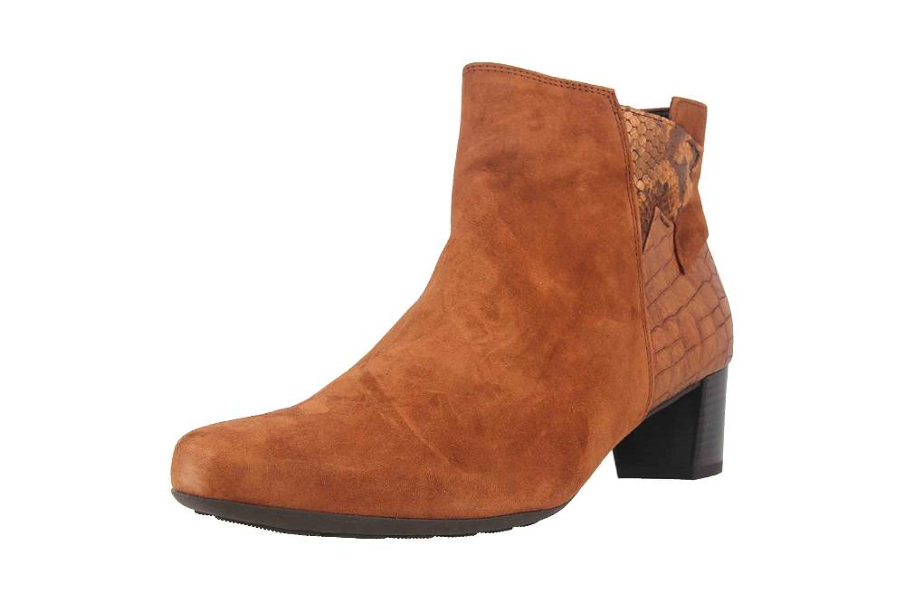 Gabor Comfort Sport Stiefeletten In Übergrößen Braun 52.822.41 Große Damenschuhe
