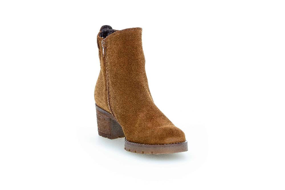 Gabor Comfort Sport Stiefeletten In Übergrößen Braun 72.800.43 Große Damenschuhe