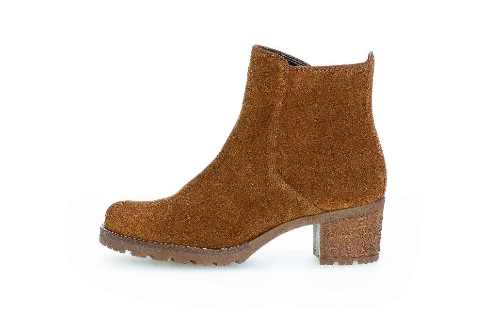 Gabor Comfort Sport Stiefeletten in Übergrößen Braun 72.800.43 große Damenschuhe