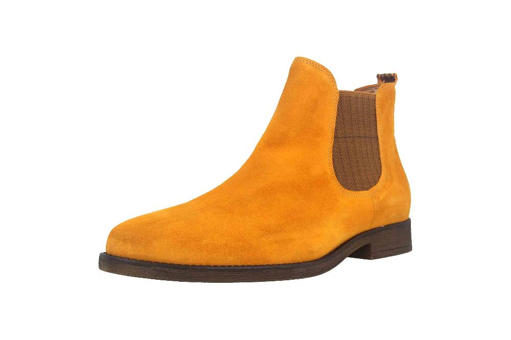 Gabor Comfort Sport Stiefeletten In Übergrößen Gelb 52.071.30 Große Damenschuhe