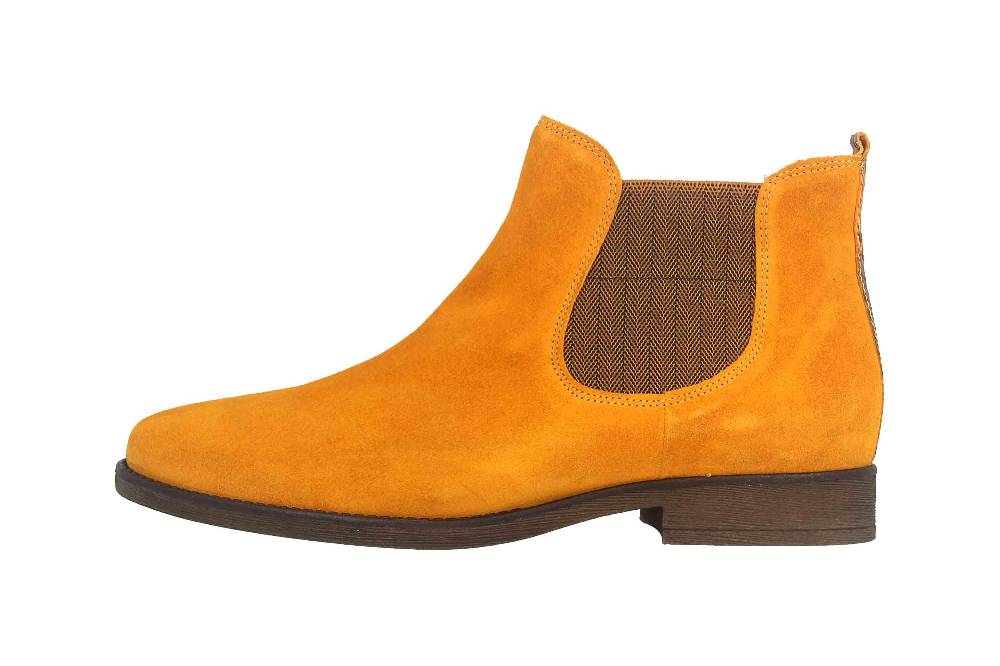 Gabor Comfort Sport Stiefeletten in Übergrößen Gelb 52.071.30 große Damenschuhe