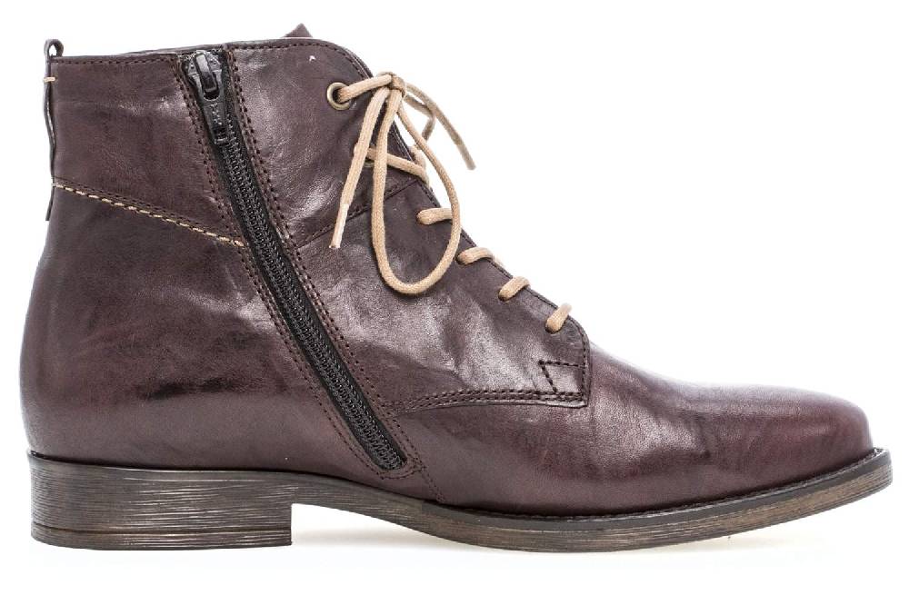 Gabor Comfort Sport Stiefeletten In Übergrößen Rot 92.735.18 Große Damenschuhe