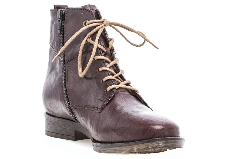 Gabor Comfort Sport Stiefeletten In Übergrößen Rot 92.735.18 Große Damenschuhe