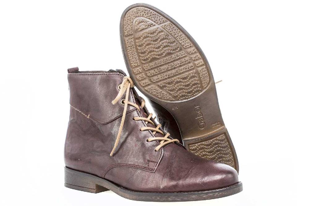 Gabor Comfort Sport Stiefeletten In Übergrößen Rot 92.735.18 Große Damenschuhe