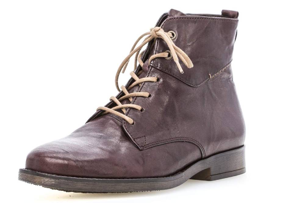 Gabor Comfort Sport Stiefeletten in Übergrößen Rot 92.735.18 große Damenschuhe