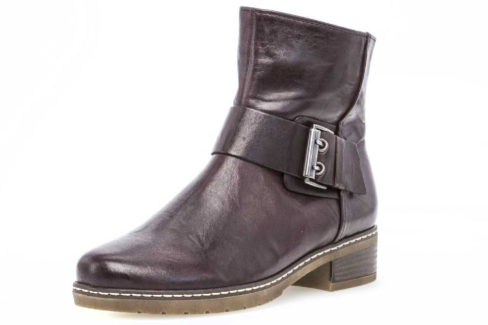 Gabor Comfort Sport Stiefeletten in Übergrößen Rot 92.724.18 große Damenschuhe