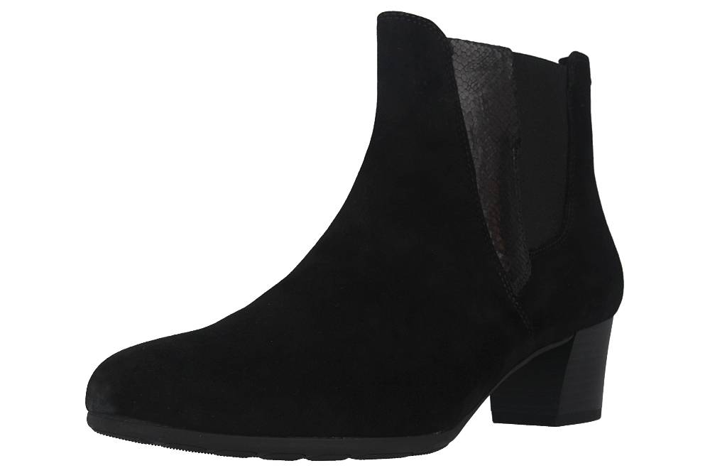 Gabor Comfort Sport Stiefeletten In Übergrößen Schwarz 32.841.47 Große Damenschuhe