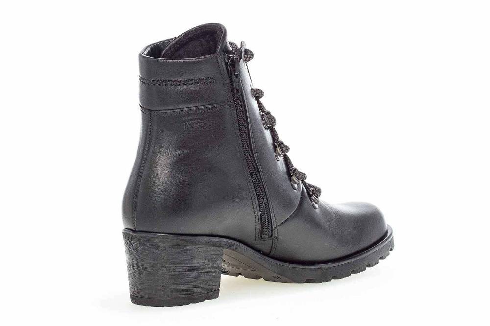 Gabor Comfort Sport Stiefeletten In Übergrößen Schwarz 72.805.57 Große Damenschuhe