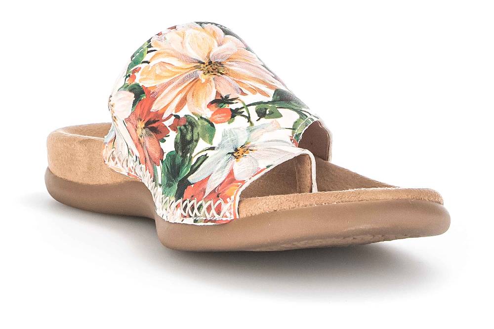 Gabor Fashion Pantoletten In Übergrößen Mehrfarbig 23.700.35 Große Damenschuhe