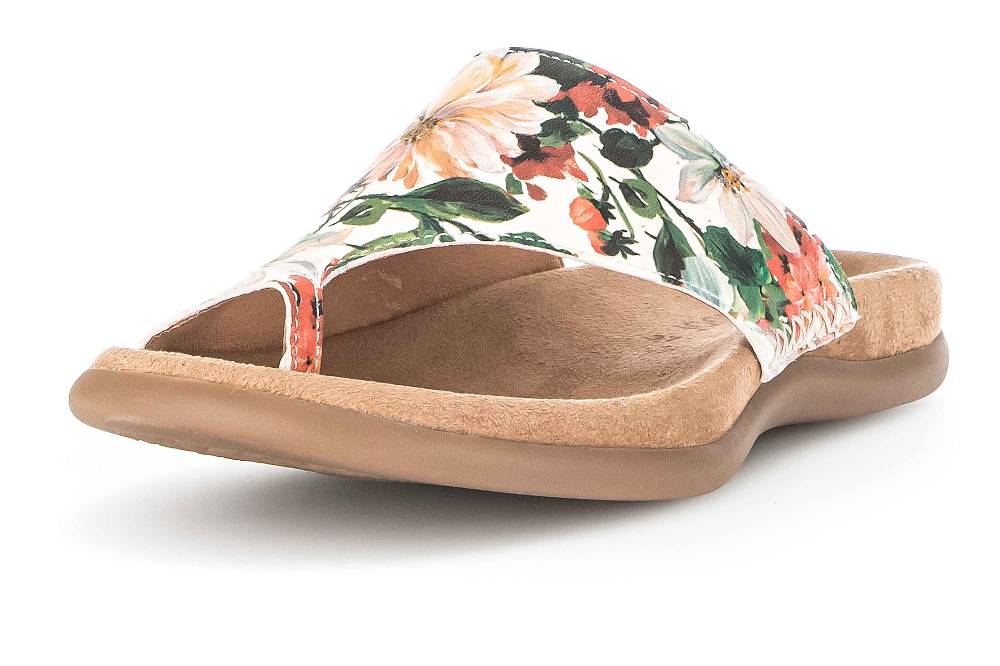 Gabor Fashion Pantoletten In Übergrößen Mehrfarbig 23.700.35 Große Damenschuhe