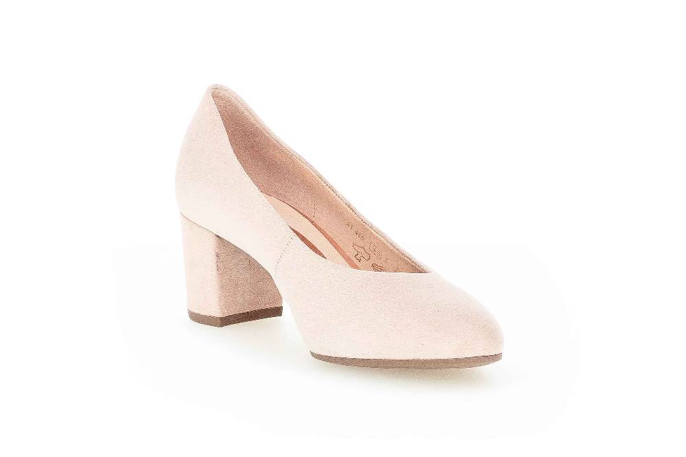 Gabor Fashion Pumps In Übergrößen Beige 21.450.10 Große Damenschuhe