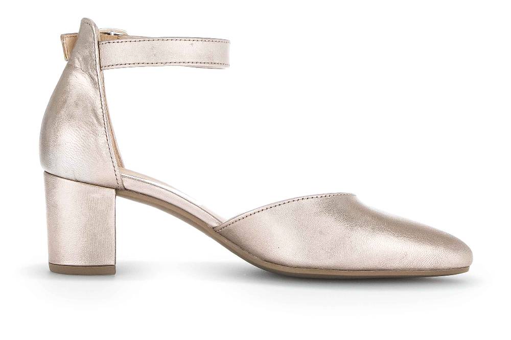 Gabor Fashion Pumps In Übergrößen Beige 31.340.62 Große Damenschuhe