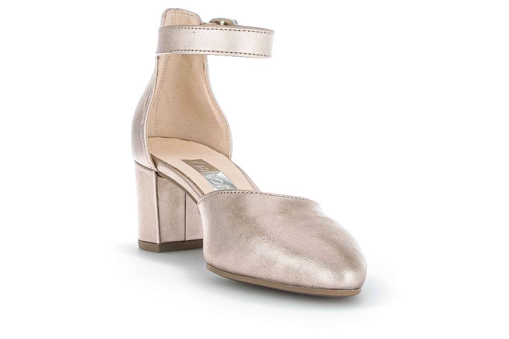 Gabor Fashion Pumps In Übergrößen Beige 31.340.62 Große Damenschuhe