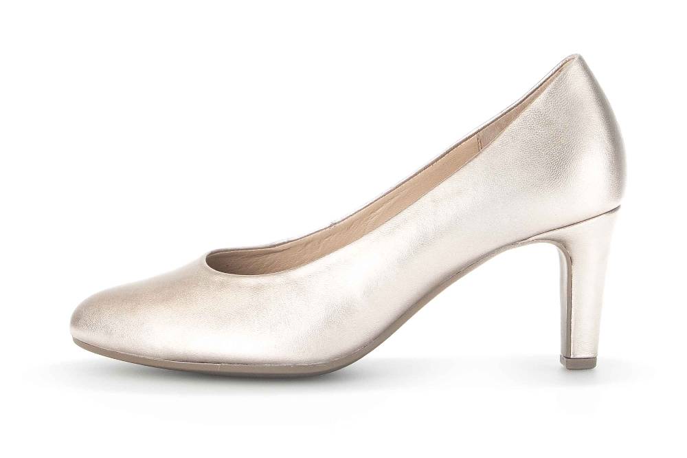 Gabor fashion Pumps in Übergrößen Beige 31.410.63 große Damenschuhe
