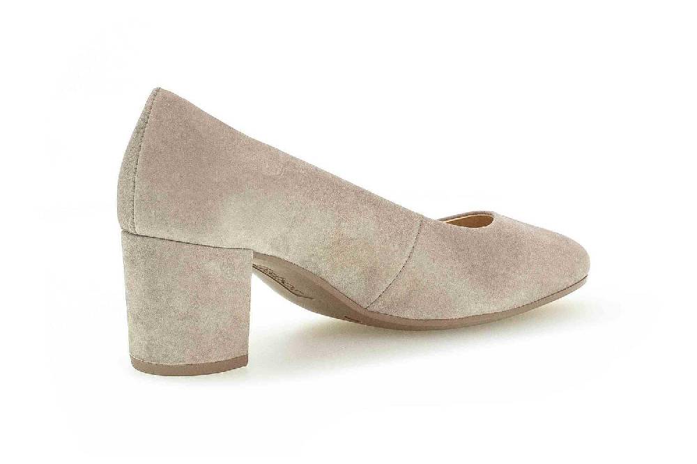 Gabor Fashion Pumps In Übergrößen Beige 61.450.12 Große Damenschuhe