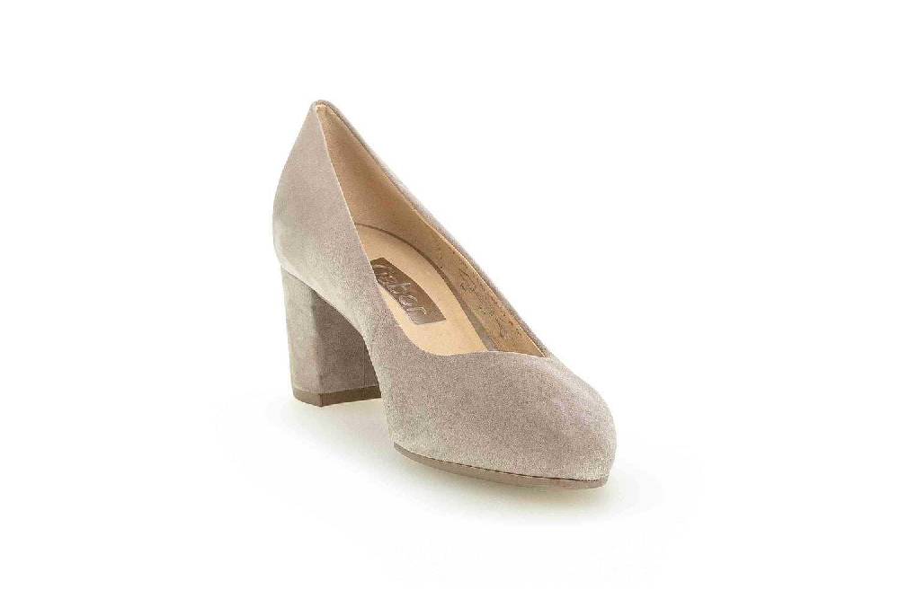 Gabor Fashion Pumps In Übergrößen Beige 61.450.12 Große Damenschuhe