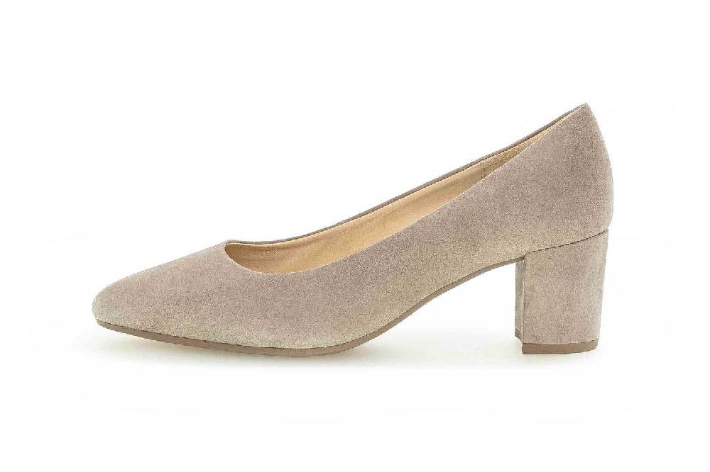 Gabor Fashion Pumps in Übergrößen Beige 61.450.12 große Damenschuhe