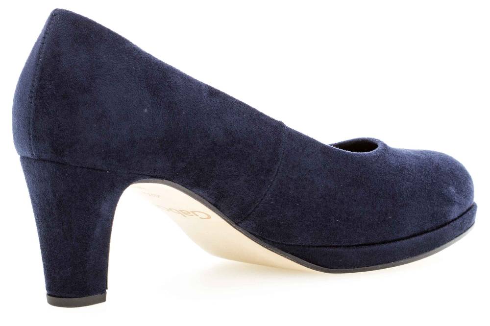 Gabor Fashion Pumps In Übergrößen Blau 01.260.46 Große Damenschuhe