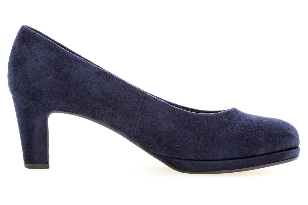 Gabor Fashion Pumps In Übergrößen Blau 01.260.46 Große Damenschuhe