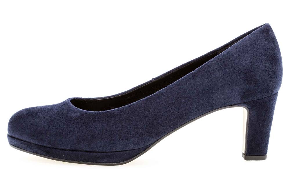 Gabor Fashion Pumps in Übergrößen Blau 01.260.46 große Damenschuhe