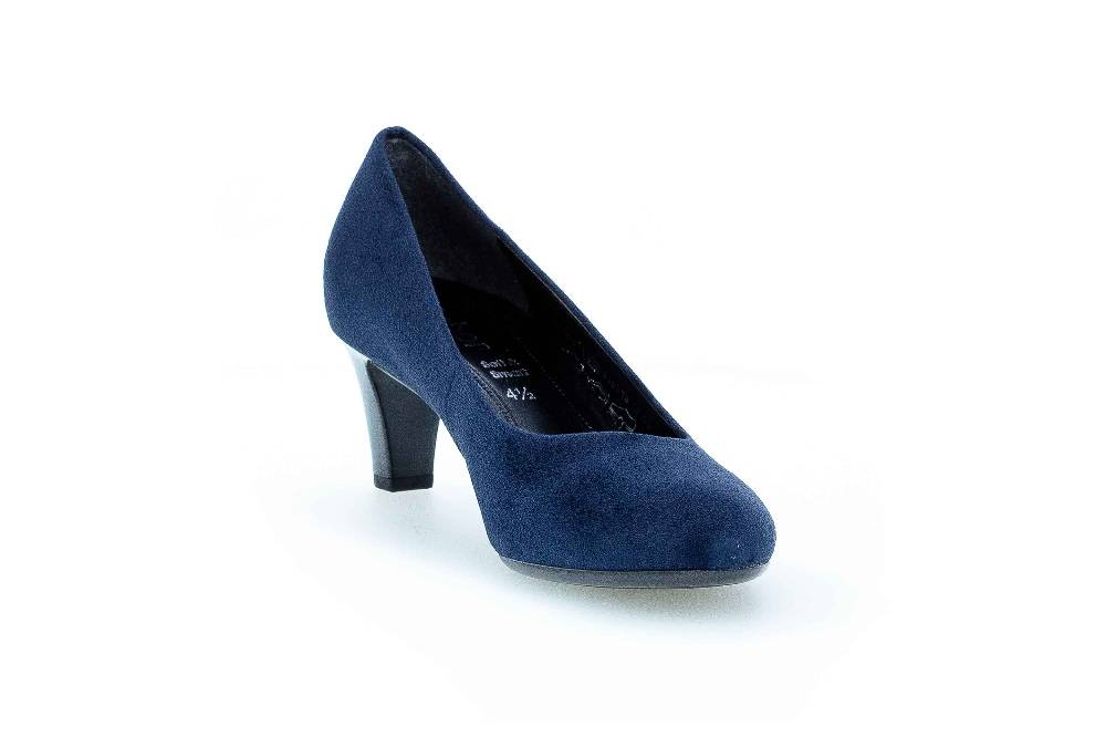 Gabor Fashion Pumps In Übergrößen Blau 01.400.46 Große Damenschuhe