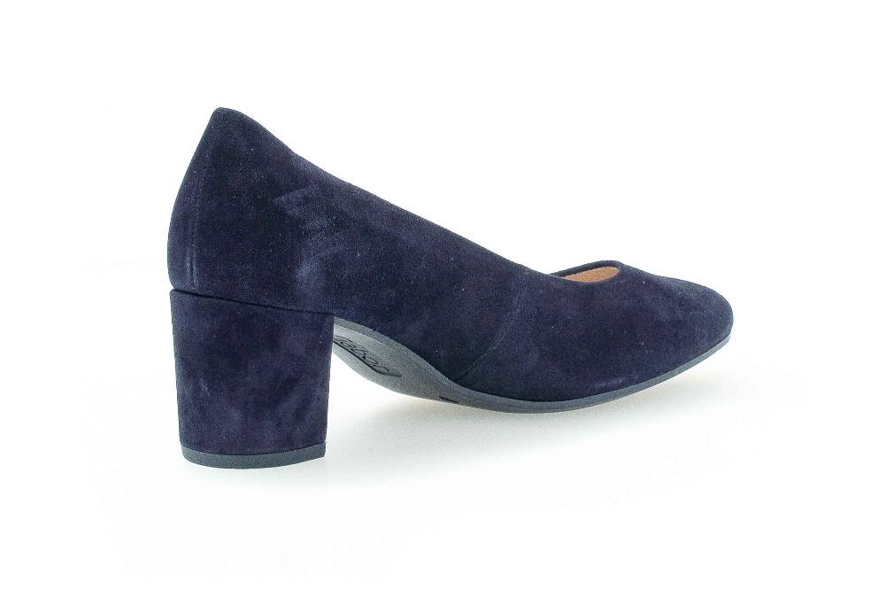 Gabor Fashion Pumps In Übergrößen Blau 21.450.16 Große Damenschuhe