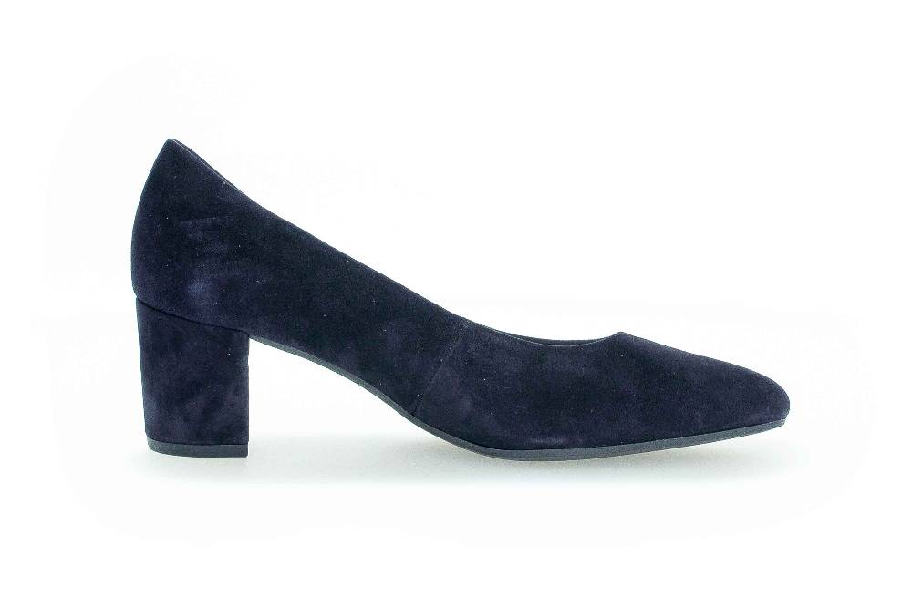 Gabor Fashion Pumps In Übergrößen Blau 21.450.16 Große Damenschuhe