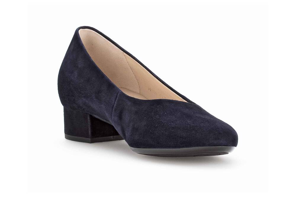 Gabor Fashion Pumps In Übergrößen Blau 31.320.16 Große Damenschuhe