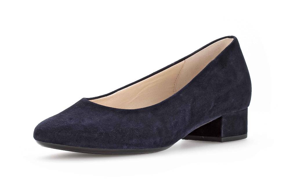 Gabor Fashion Pumps In Übergrößen Blau 31.320.16 Große Damenschuhe