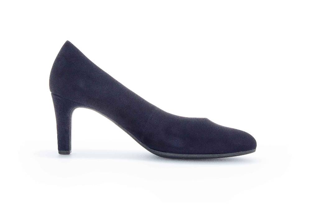 Gabor Fashion Pumps In Übergrößen Blau 31.410.16 Große Damenschuhe
